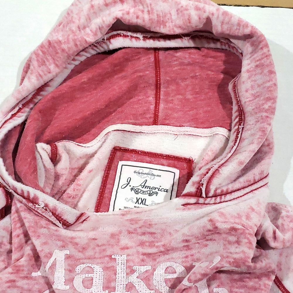Maker's Mark destructed hoodie XL XXL - Picture 5 of 11
